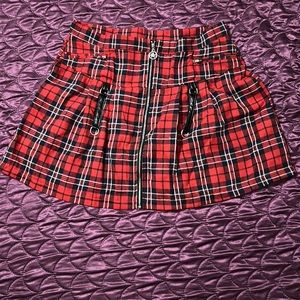 Plaid Skirt